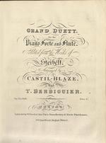 Grand Duett for the Piano Forte and Flute, Selected from the Works of Steibelt, Arranged by Castil-Blaze and T. Berbiguier.